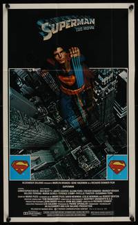 3b357 SUPERMAN special 12x20 '81 comic book hero Christopher Reeve, Gene Hackman