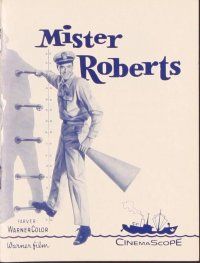 3b086 MISTER ROBERTS Danish program '55 Henry Fonda, James Cagney, William Powell, Jack Lemmon!