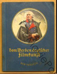 3b344 VOM WERDEN DEUTSCHER FILMKUNST German book '35 cool photos from early German films!