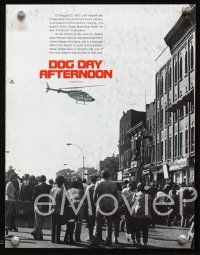 3b266 DOG DAY AFTERNOON promo brochure '75 Al Pacino, Sidney Lumet crime classic!