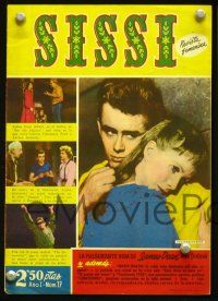 3b174 SISSI MAGAZINE Spanish magazine '58 James Dean on cover, Jayne Mansfield article!