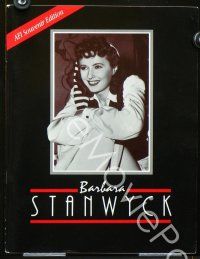 3b207 BARBARA STANWYCK program book '88 many images of beautiful actress throughout her career!