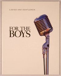 3b214 FOR THE BOYS program '91 Mark Rydell directed, Bette Midler, James Caan, George Segal