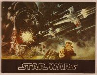 3b247 STAR WARS souvenir program book 1977 George Lucas classic, Jung art!