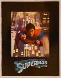 3b250 SUPERMAN program '78 comic book hero Christopher Reeve w/Margot Kidder!