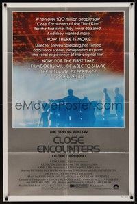 3c181 CLOSE ENCOUNTERS OF THE THIRD KIND S.E. int'l 1sh '80 Steven Spielberg's classic w/new scenes
