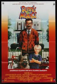 3c231 DENNIS THE MENACE DS 1sh '93 Walter Matthau as Mr. Wilson, Mason Gamble!