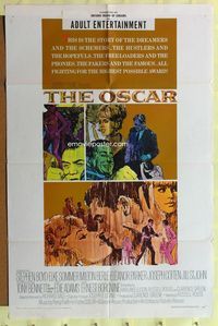 3c638 OSCAR 1sh '66 Stephen Boyd & Elke Sommer race for Hollywood's highest award!
