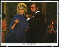 3d289 BLUEBEARD LC #6 '72 close up of Richard Burton in tuxedo with Virna Lisi!