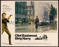 3d350 DIRTY HARRY LC #7 '71 Clint Eastwood on San Francisco street holding his gun!