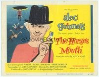 3d146 HORSE'S MOUTH TC '59 great artwork of Alec Guinness, the man's a genius!