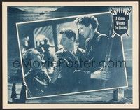 3d409 I KNOW WHERE I'M GOING LC '47 great close up of Hiller & Livesey, Powell & Pressburger!