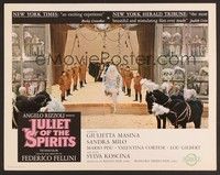 3d427 JULIET OF THE SPIRITS LC '65 Federico Fellini's Giulietta degli Spiriti, Giulietta Masina
