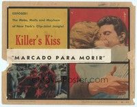 3d153 KILLER'S KISS TC '55 early Stanley Kubrick noir set in New York's Clip Joint Jungle!