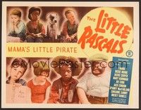 3d449 MAMA'S LITTLE PIRATE LC R51 Dickie Moore with cook book + other kids & Pete the Pup!
