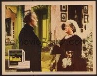 3d467 MUDLARK LC #2 '51 Irene Dunne as Queen Victoria of England with Alec Guinness as Disraeli!