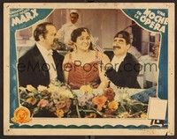 3d478 NIGHT AT THE OPERA Spanish/U.S. LC '35 Groucho Marx & Ruman vie for Margaret Dumont's affections!