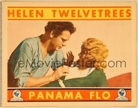 3d496 PANAMA FLO LC '32 close up of sexy Helen Twelvetrees cowering from Charles Bickford!
