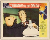 3d500 PHANTOM OF THE OPERA LC #2 '62 horrified man pulls mask from disfigured Herbert Lom!