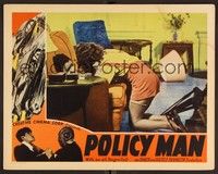 3d512 POLICY MAN LC '38 two sexy black girls catfighting in living room with money on table!