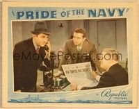 3d516 PRIDE OF THE NAVY LC '39 James Dunn on phone learns of torpedo boat crash!