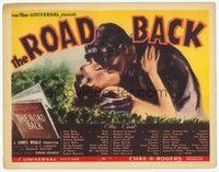 3d181 ROAD BACK TC '37 James Whale, from the novel by Erich Maria Remarque, great romantic art!
