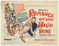 3d183 ROMANCE ON THE HIGH SEAS TC '48 1st Doris Day, Jack Carson, Don DeFore, Janis Paige