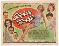 3d192 SLIGHTLY TERRIFIC TC '44 Leon Errol & sexy Anne Rooney, sock songs & slick chicks!