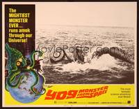 3d104 YOG: MONSTER FROM SPACE LC #2 '71 cool image of giant squid monster emerging from sea!