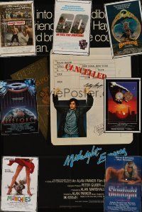 3e006 LOT OF 38 FOLDED ONE-SHEETS lot '71 - '87 Midnight Express, Hard Times, Time After Time +more!