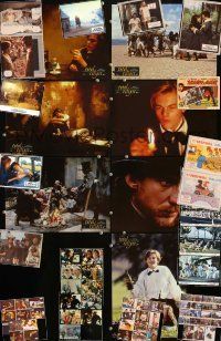 3e012 LOT OF 73 FOREIGN LOBBY CARDS lot '61 - '95 Total Eclipse, Willow, Great Gatsby + more!