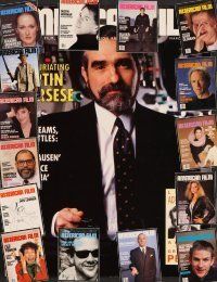 3e031 LOT OF 16 AMERICAN FILM MAGAZINES lot '87 - '89 Scorsese, Coppola, Oliver Stone, Hirschfeld