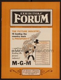 3e054 EXHIBITORS FORUM exhibitor magazine Jan 27, 1931 neon sign $25, Jack Dempsey used 2 fists!
