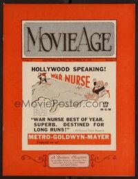 3e050 MOVIE AGE exhibitor magazine September 30, 1930 best 2-page artwork ad for Amos & Andy!