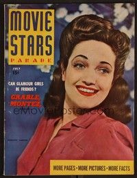 3e103 MOVIE STARS PARADE magazine July 1943 smiling portrait of Dorothy Lamour from Dixie!
