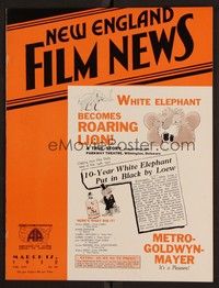 3e057 NEW ENGLAND FILM NEWS exhibitor magazine March 17, 1932 Miriam Hopkins, Air Mail Mystery!