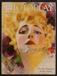 3e061 PHOTOPLAY magazine February 1921 fantastic colorful art of Rubye de Remer by Rolf Armstrong!