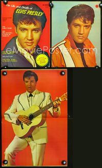 3e022 LIFE & DEATH OF ELVIS PRESLEY miscellaneous '77 incredible images of the king of rock & roll!