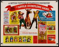 3f381 APPLE DUMPLING GANG 1/2sh '75 Disney, Don Knotts in the motion picture of profound nonsense!