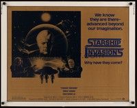3f653 STARSHIP INVASIONS 1/2sh '77 wacky aliens who are advanced beyond our imagination!