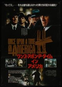 3f236 ONCE UPON A TIME IN AMERICA Japanese '84 Robert De Niro, James Woods, by Sergio Leone!