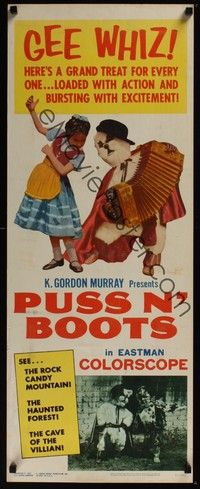 3g293 PUSS 'N BOOTS insert '63 Mexican cat, it's loaded with action & excitement!