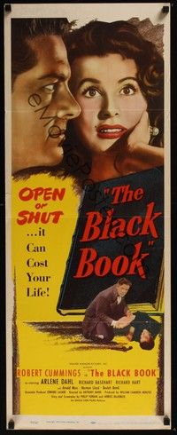 3g304 REIGN OF TERROR insert '49 Bob Cummings, Arlene Dahl, The Black Book, it can cost your life!