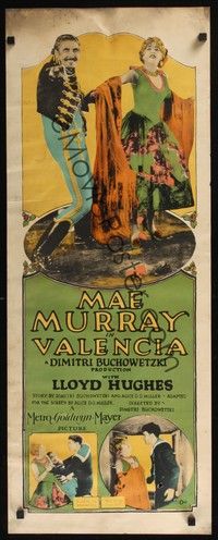 3g012 VALENCIA insert '26 Mae Murray gives herself to the governor to save the life of her love!