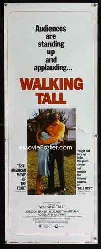 3g411 WALKING TALL style C insert '73 Joe Don Baker as Buford Pusser, classic!