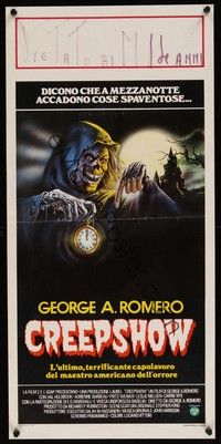 3g478 CREEPSHOW Italian locandina '83 Romero & Stephen King's tribute to E.C. Comics, Casaro art!