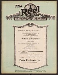 3h053 REEL JOURNAL exhibitor magazine June 10, 1922 Adventures of Sherlock Holmes 2-reelers!