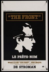 3j495 FRONT Belgian '76 Woody Allen, Martin Ritt, 1950s Communist Scare blacklist!