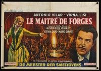 3j532 IL PADRONE DELLE FERRIERE Belgian '59 directed by Giulio Majano, Antonio Vilar, Virna Lisi!