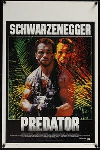 3j634 PREDATOR Belgian '87 Arnold Schwarzenegger sci-fi, like nothing on Earth!